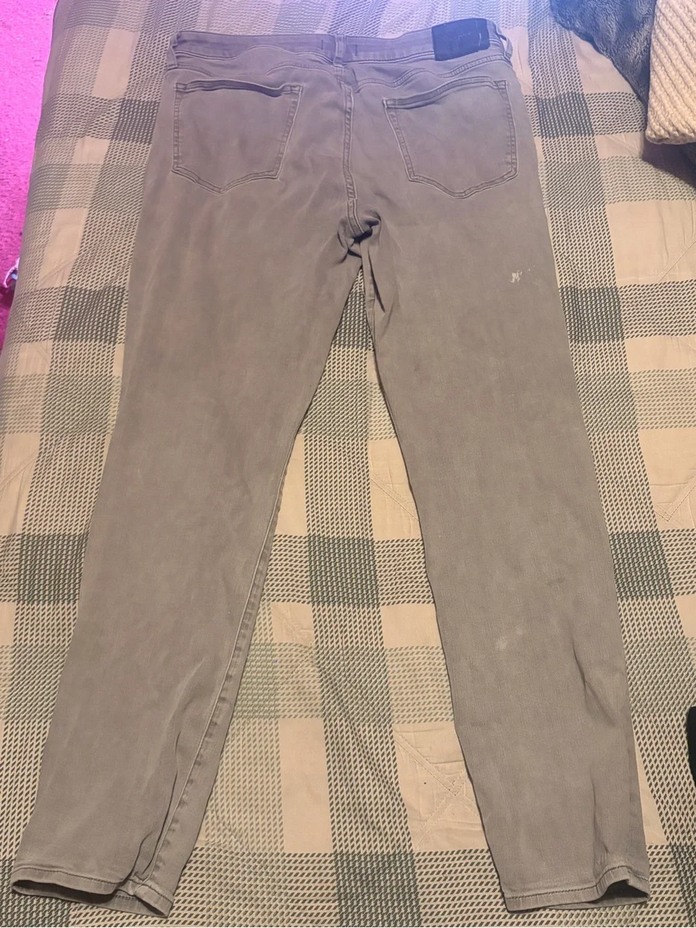 Slim Stretch mens Jeans express Gray
